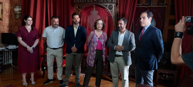 Imagen de la visita a Loja (JUNTA)