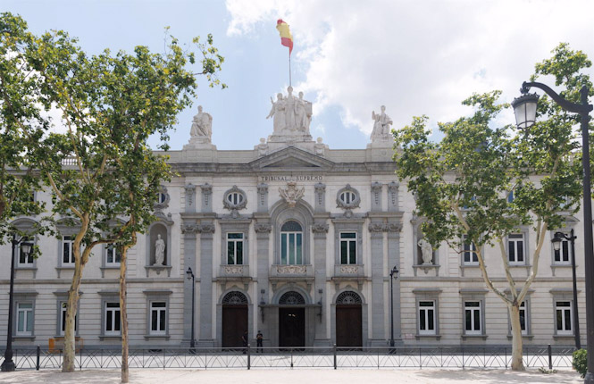Fachada del Tribunal Supremo (EDUARDO PARRA - EUROPA PRESS)