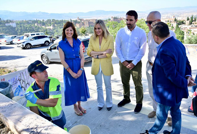 Imagen de la visita al Albaicín (AYUNTAMIENTO DE GRANADA)