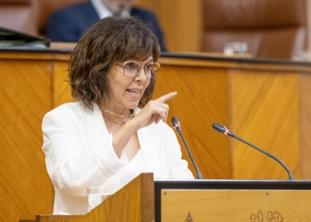 La parlamentaria andaluza del PSOE, Maria Ángeles Prieto (PSOE)