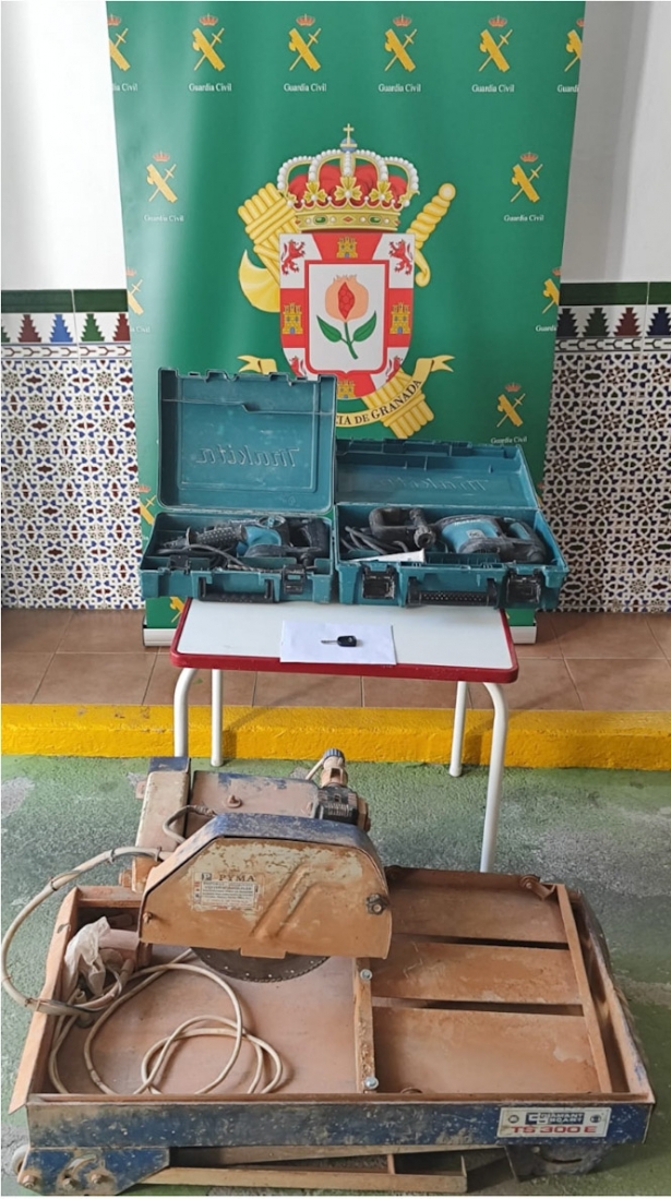 Efectos recuperados (GUARDIA CIVIL)