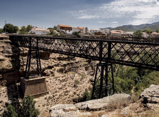 Puente de hierro de Baúl, en imagen de archivo (ALBERTO DI LOLLI/AMIGOS FERROCARRIL BAZA)