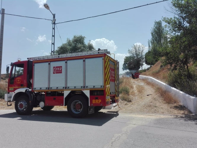 Efectivos de Bomberos de Guadix, en imagen de archivo (AYUNTAMIENTO DE GUADIX) 