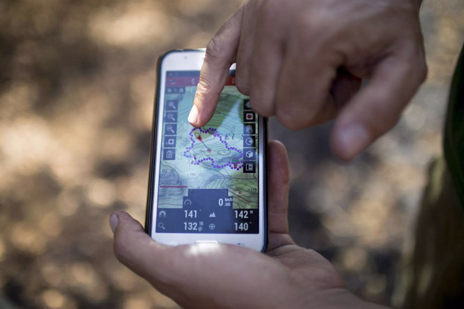 Sistema GPS para la medición de incendios (PERFIL OFICIAL DEL INFOCA EN LA RED SOCIAL X)