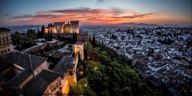 Alhambra y Albaicín, en imagen de archivo (PATRONATO ALHAMBRA Y GENERALIFE) 