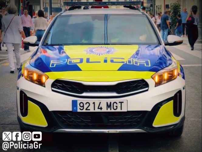 Vehículo de la Policía Local de Granada (POLICÍA LOCAL DE GRANADA) 