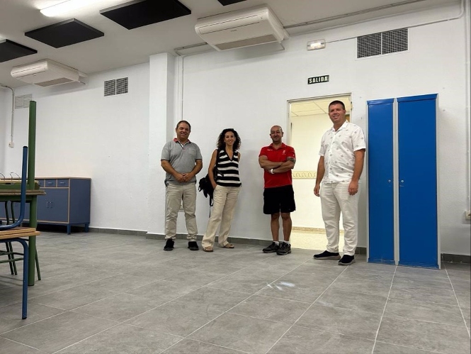 Monachil invierte más de 50.000 euros en obras de mejora en sus colegios de cara al nuevo curso escolar (AYUNTAMIENTO DE MONACHIL) 