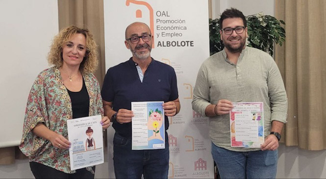 Presentación de los cursos formativos (AYTO. ALBOLOTE)
