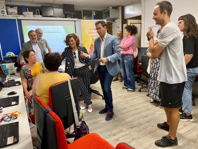 Visita a la Asociación Alfa (PSOE)