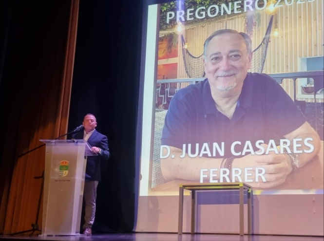 Imagen del pregón (AYTO. CÚLLAR VEGA) 