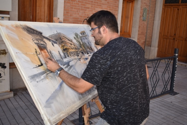 Certamen de pintura rápida en Albolote (AYTO. ALBOLOTE)