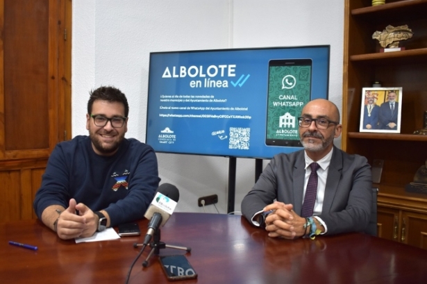 Presentación del canal de Whatsapp (AYTO. ALBOLOTE)
