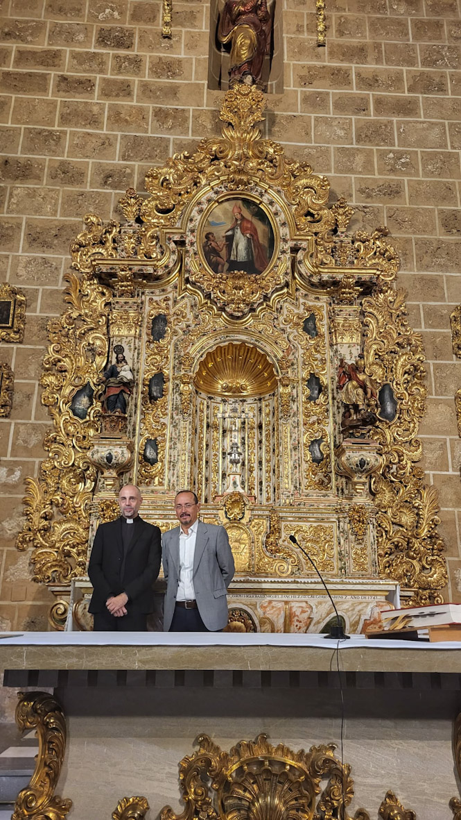 Visita al retablo de la iglesia de la Asunción de Alfacar (JUNTA)