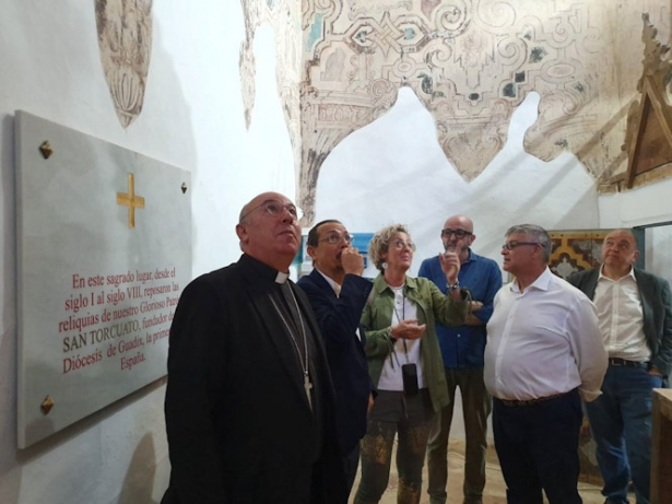 Imagen de la visita al santuario (JUNTA)