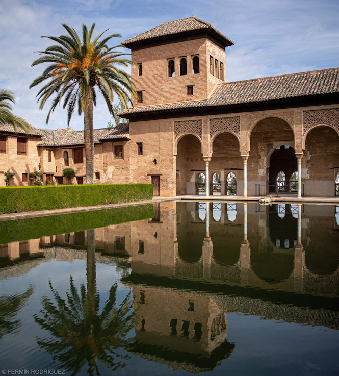 Palacio del Partal, en la Alhambra. (PATRONATO DE LA ALHAMBRA/FERMIN RODRIGUEZ)