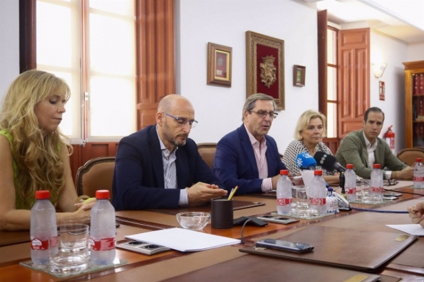  Rueda de prensa del Colegio de Abogados de Granada, en imagen de archivo (COLEGIO DE ABOGADOS DE GRANADA)