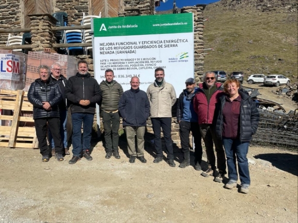 Visita al refugio de Poqueira (JUNTA) Visita al refugio de Poqueira (JUNTA)