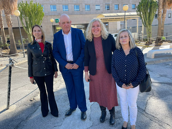 Imagen de la visita a Motril (PSOE)