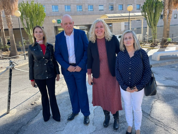 Imagen de la visita a Motril (PSOE)