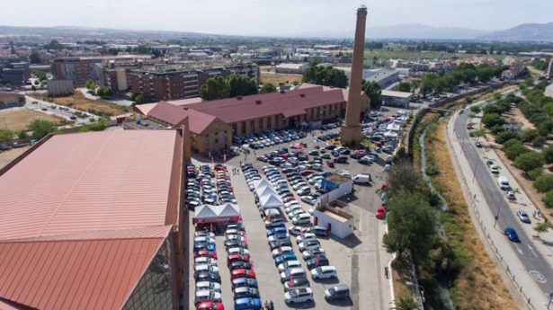 Vista aérea de la pasada edición del Salón del Vehículo de Ocasión, seminuevo y km 0 (FERMASA)