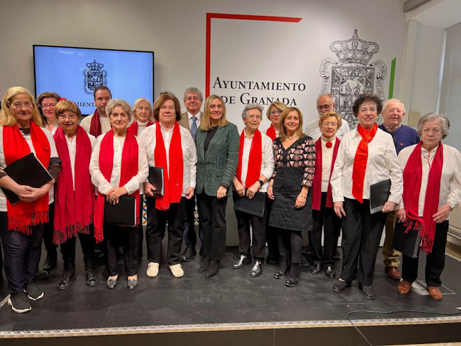 Presentación de las actividades navideñas para mayores (AYTO. GRANADA)