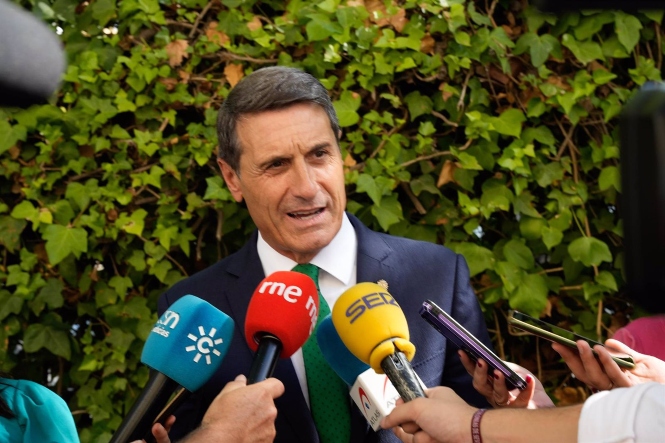 El Delegado del Gobierno en Andalucía, Pedro Fernández, en imagen de archivo (EDUARDO BRIONES / EUROPA  PRESS)