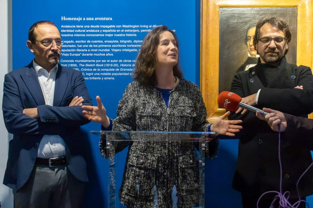 Inauguración de la exposición sobre Washingtong Irving (CRISTIAN FERNÁNDEZ)