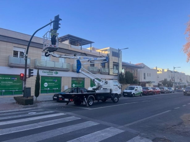 Instalación de cámaras (AYTO. ALHENDÍN)