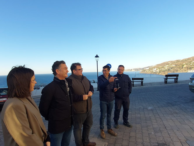 Imagen de la visita a Salobreña (MANCOMUNIDAD)