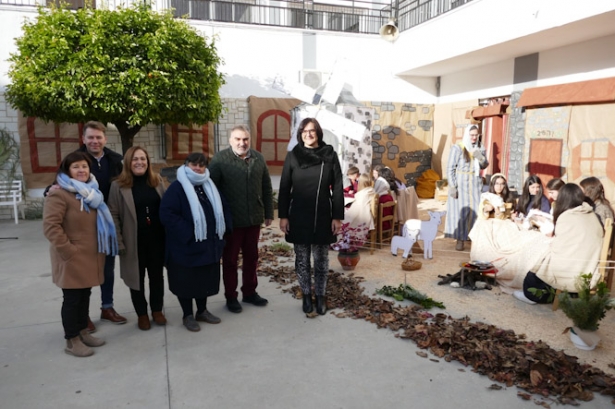 Imagen del belén viviente (JUNTA)