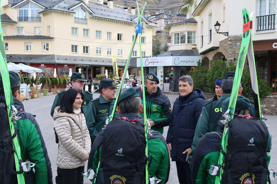 Presentación del dispositivo de la Guardia civil en Sierra Nevada (SUBDELEGACIÓN)