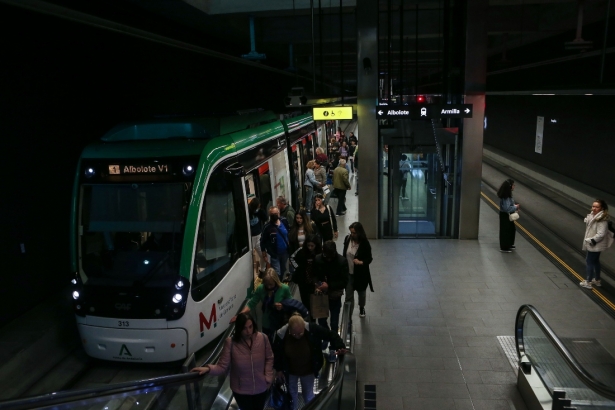 Metro de Granada, en imagen de archivo (JUNTA DE ANDALUCÍA) Metro de Granada, en imagen de archivo (JUNTA DE ANDALUCÍA)