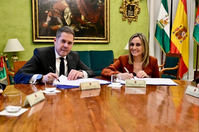 Firma del convenio (AYTO. GRANADA) 