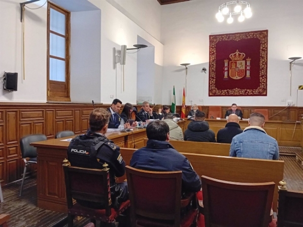Primera sesión del juicio contra los implicados en el crimen de El Jau. (EUROPA PRESS)