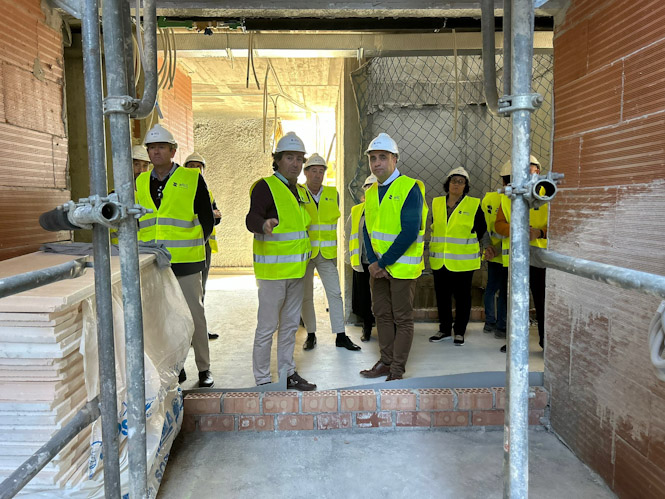 Visita a las obras (AYTO. ALHENDÍN)