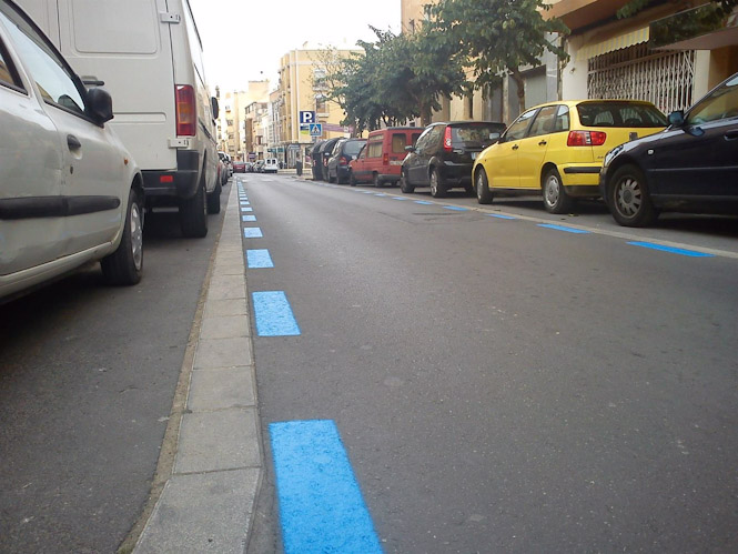 Zona azul, ORA, zona comercial, archivo (EUROPA PRESS)