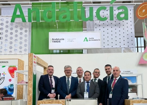 Delegación de Caja Rural Granada en el stand de Andalucía Trade de Fruit Logistica (CAJA RURAL) Delegación de Caja Rural Granada en el stand de Andalucía Trade de Fruit Logistica (CAJA RURAL)