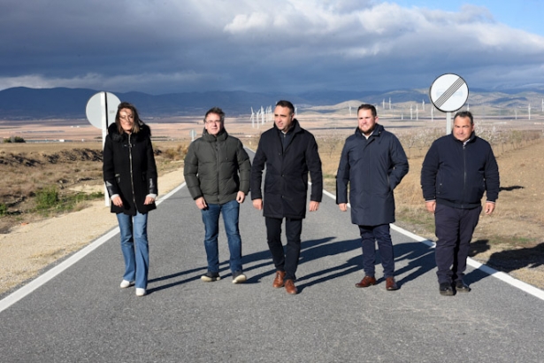 Imagen de la visita a la carretera de Charches (DIPGRA)