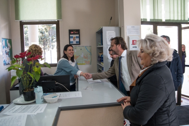 Imagen de la visita a Vegas del Genil (JUNTA)