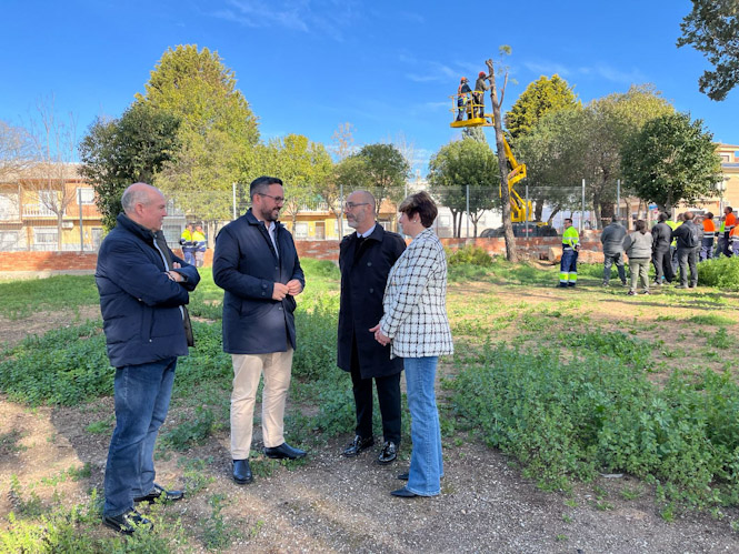 Visita al curso de poda (DIPGRA)