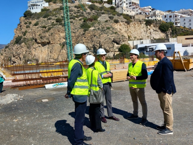 Visita a las obras del nuevo centro de Salud de Salobreña (JUNTA)