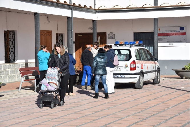 Reparto de agua en Baza (AYUNTAMIENTO) 