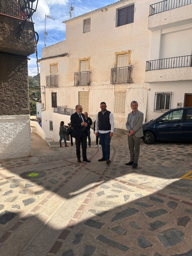 Imagen de la visita a Los Guajares (JUNTA)