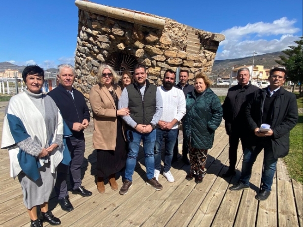 Visita al farillo de Calahonda (PSOE) 