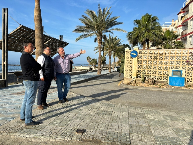 Visita a la zona EDAR en La Mamola (Mancomunidad)