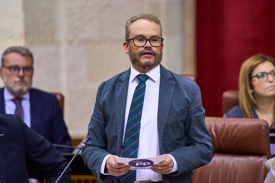 El parlamentario andaluz del PP, Mariano García (PP)