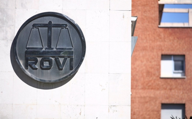 Logo de los Laboratorios Farmacéuticos Rovi en sus oficinas (EDUARDO PARRA - EUROPA PRESS) Logo de los Laboratorios Farmacéuticos Rovi en sus oficinas (EDUARDO PARRA - EUROPA PRESS)