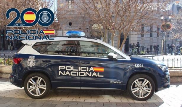 Vehículo de la Policía Nacional. (POLICÍA NACIONAL)