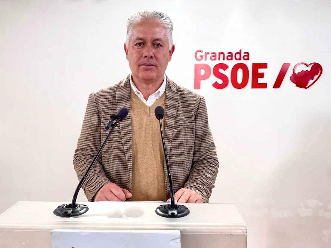 El diputado socialista en la Diputación de Granada José María Villegas, en imagen de archivo (PSOE GRANADA)