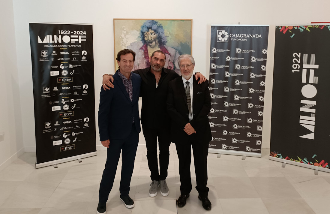 Inauguración de la exposición (CAJA GRANADA FUNDACIÓN)